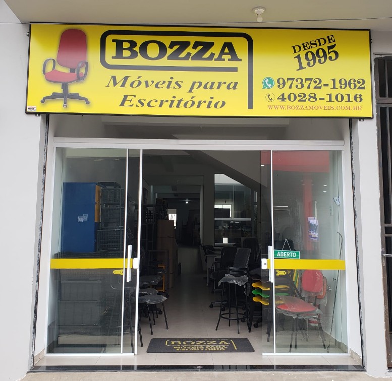 Fachada da Loja Bozza Móveis em Salto/SP